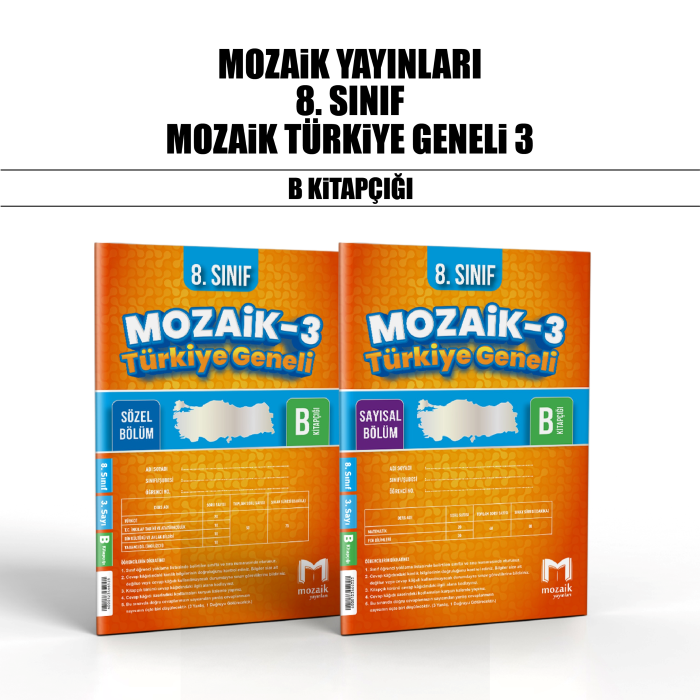 MOZAİK 08.SINIF SÜREÇ ODAK (SOD) SY/SZ 3-B - 25-26